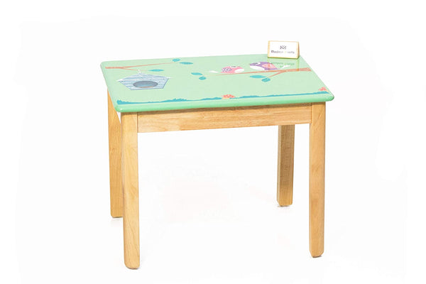 Modern Kraftz 'Lil Birds' Themed Two seater Kids Study Table Chairs Set for Home