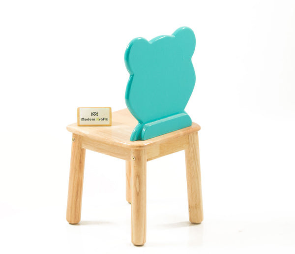 Modern Kraftz 'Frog' Themed solidwood Kids Chair for playroom and Kindergarten