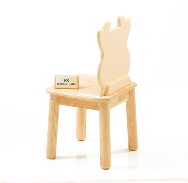 Modern Kraftz 'Giraffe' Themed solidwood Kids Chair for playroom and Kindergarten