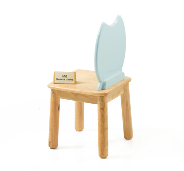 Modern Kraftz 'Owl' Themed solidwood Kids Chair for playroom and Kindergarten